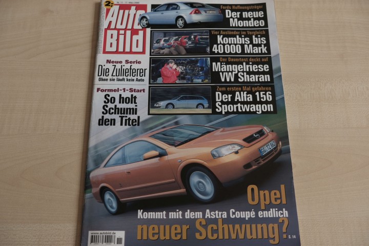 Deckblatt Auto Bild (11/2000)